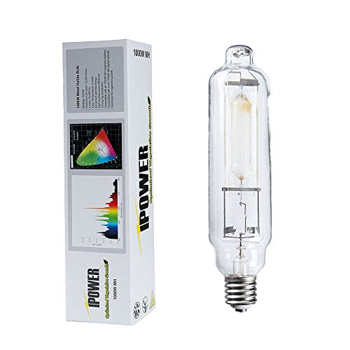 4-Pack iPower 1000 Watt Metal Halide MH Grow Light Bulb Lamp High PAR 6000K 